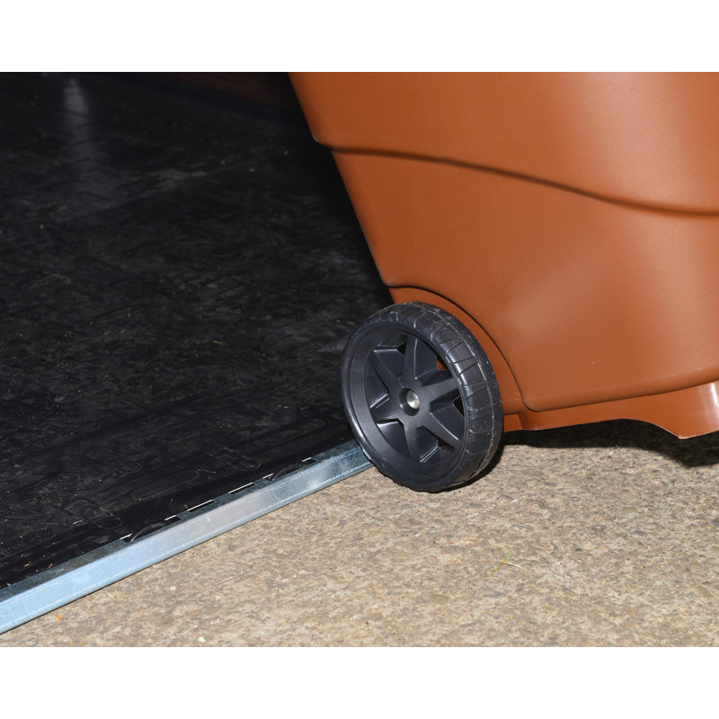 palram skylight™ 6 ft. w x 5 ft. d plastic storage shed